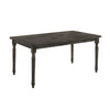 ACME Claudia II Weathered Gray Dining Table Model 71880