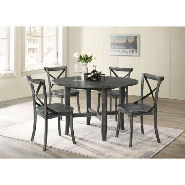 ACME Kendric Rustic Gray Dining Table Model 71895