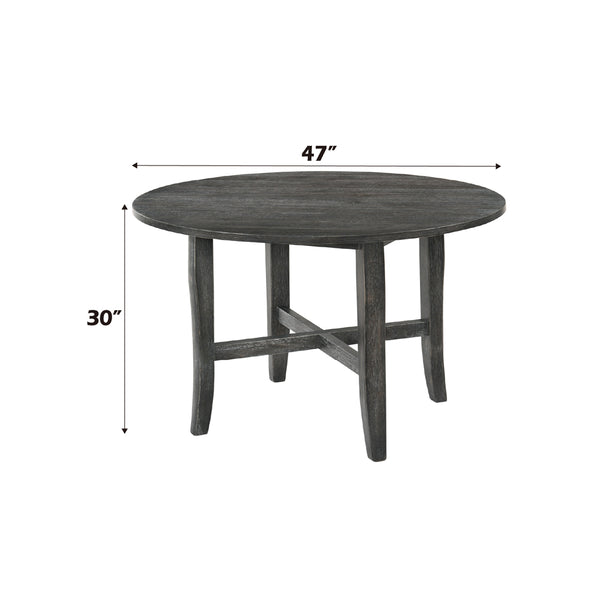 ACME Kendric Rustic Gray Dining Table Model 71895