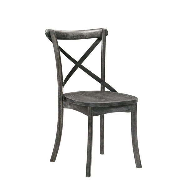 ACME Kendric Rustic Gray Side Chair (Set-2) Model 71897