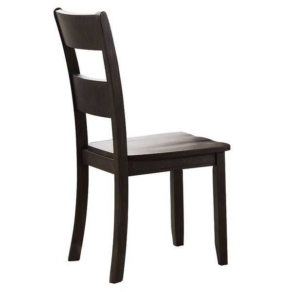 ACME Haddie Distressed Walnut Side Chair (Set-2) Model 72212