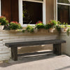 ACME Haddie Distressed Walnut Bench Model 72213