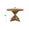 ACME Wallace II Weathered Oak Dining Table Model 72310