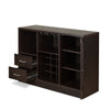 ACME Hazen Espresso Wine Cabinet Model 72640