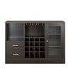 ACME Hazen Espresso Wine Cabinet Model 72640