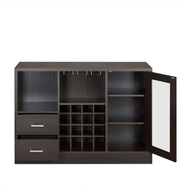 ACME Hazen Espresso Wine Cabinet Model 72640