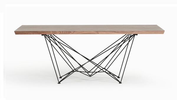 Modrest Naomi Modern Walnut Dining Table Model VGEWF2203AA