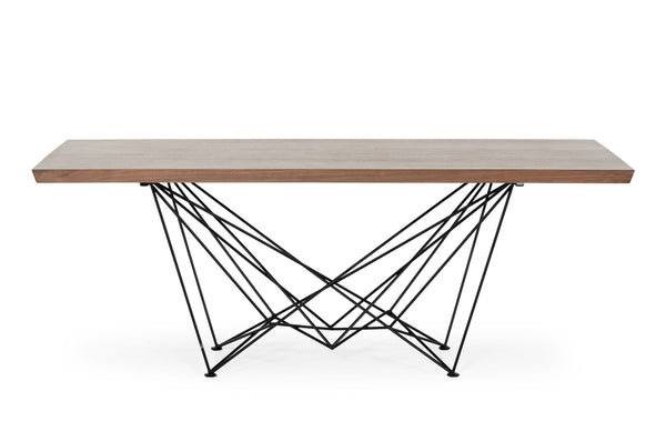 Modrest Naomi Modern Walnut Dining Table Model VGEWF2203AA
