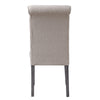 ACME Yabeina Beige Linen & Gray Side Chair (Set-2) Model 73267