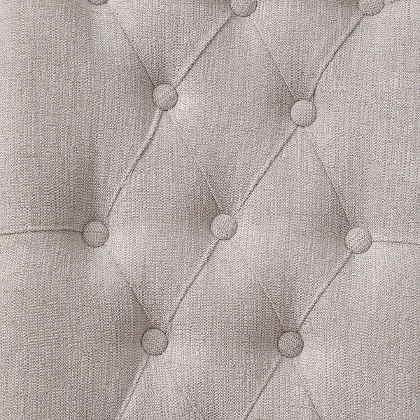 ACME Yabeina Beige Linen & Gray Side Chair (Set-2) Model 73267