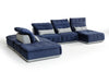 David Ferrari Daiquiri Italian Modern Blue & Grey Modular Sectional Sofa Model VGFTDAIQUIRI-BLU