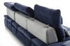 David Ferrari Daiquiri Italian Modern Blue & Grey Modular Sectional Sofa Model VGFTDAIQUIRI-BLU