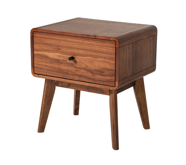 Modrest Marshall Mid Century Modern Walnut Nightstand Model VGMABR-39-NS