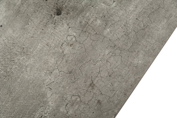 Nova Domus Boston Modern Glass & Faux Concrete Reversible Desk Model VGANBOSTON