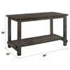 ACME Martha II Weathered Gray Counter Height Table Model 73830