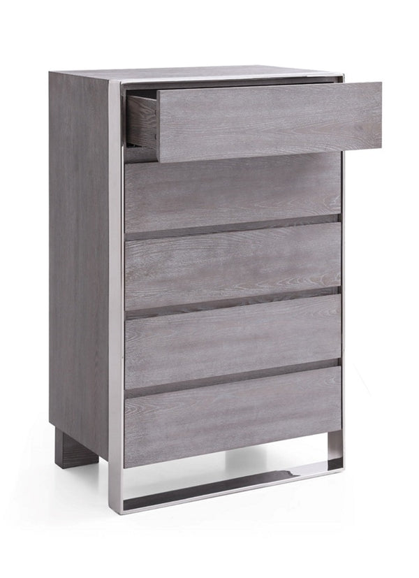 Modrest Arlene Modern Grey Elm Chest Model VGVCJ006-5H