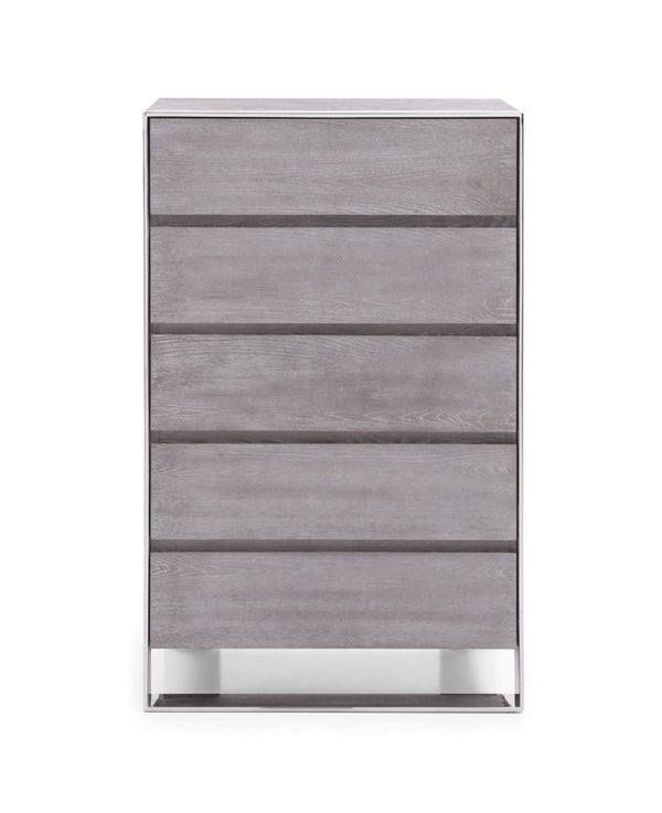 Modrest Arlene Modern Grey Elm Chest Model VGVCJ006-5H