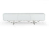 Chrysler Modern White TV Stand