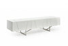 Chrysler Modern White TV Stand