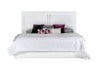 Modrest Nicla Italian Modern White Bed Model VGACNICLA-BED