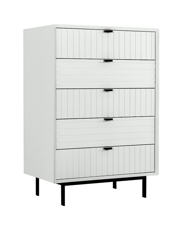 Valencia Contemporary White Chest