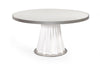 Modrest Cabaret Modern White Round Dining Table Model VGVCT1799