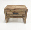 Modrest Mandy Modern Nutmeg Acacia Console & End Table Set Model VGWHMANDY-NUT