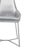 Modrest Sarah Modern Pearl Grey Leatherette Dining Chair (Set Of 2) Model VGZAY917-PRL