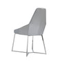 Modrest Sarah Modern Pearl Grey Leatherette Dining Chair (Set Of 2) Model VGZAY917-PRL