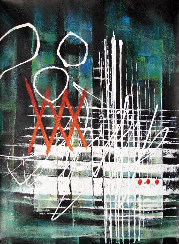 Modrest Adc3510 Abstract Oil Painting Model VGSHD-ADC3510