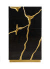 Modrest Aspen Modern Black And Gold Chest Model VGVCJ1801-5H-BLK-CHEST