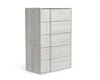 Asus Italian Modern White Washed Oak Chest