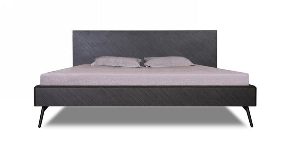 Modrest Gaige Eastern King Modern Grey Elm BedModel VGBB-MA1907-GRY-EK