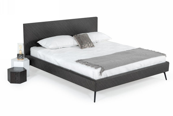 Modrest Gaige Queen Modern Grey Elm BedModel VGBB-MA1907-GRY-Q