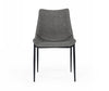 Modrest Frasier Modern Grey Eco Leather Dining Chair (Set Of 2 ) Model VGHR-3501