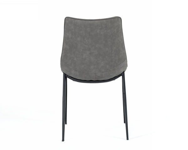 Modrest Frasier Modern Grey Eco Leather Dining Chair (Set Of 2 ) Model VGHR-3501