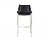 Modrest Dave Modern Black Eco Leather Bar Stool (Set Of 2) Model VGHR5368-B