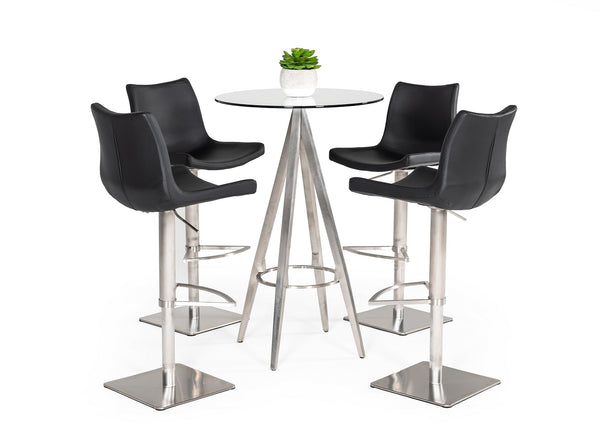 Modrest Dallas Modern Black Bar TableModel VGHR7036