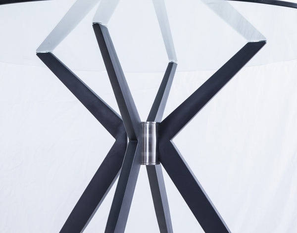 Modrest Dallas Modern Black Dining TableModel VGHR7038-BLK