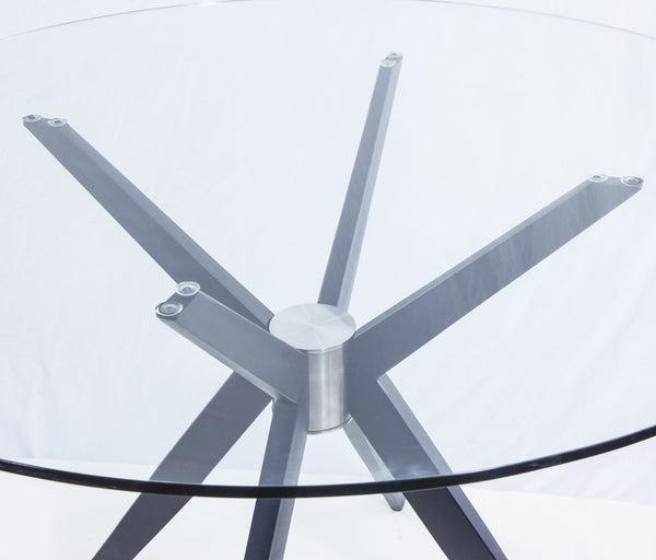 Modrest Dallas Modern Black Dining TableModel VGHR7038-BLK