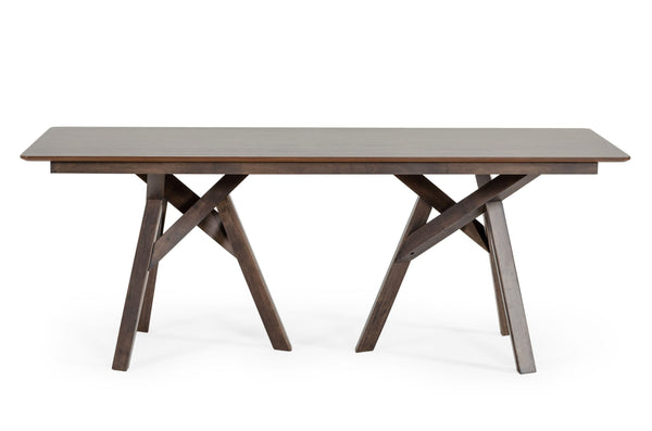 Modrest Grover Modern Dark Wenge Dining Table Model VGMA-MIT-5222