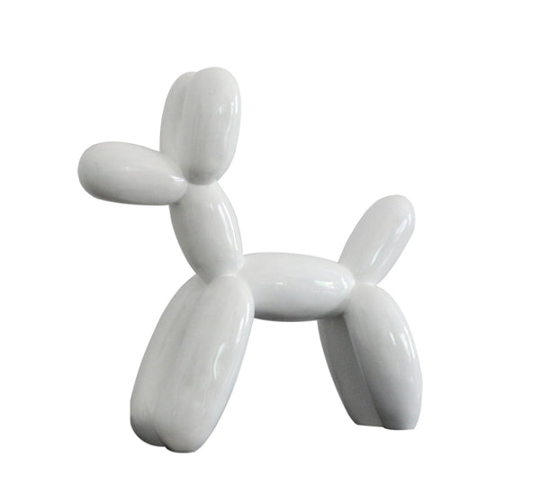 Modrest Modern White Large Balloon Dog Sculpture Model VGTHSZ-0753-WHT