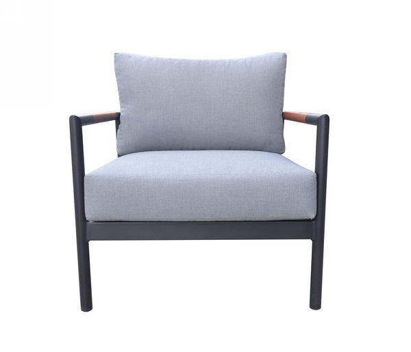 Renava Kiowa Modern Outdoor Grey & Black Sofa Set Model VGGE-BRIZE