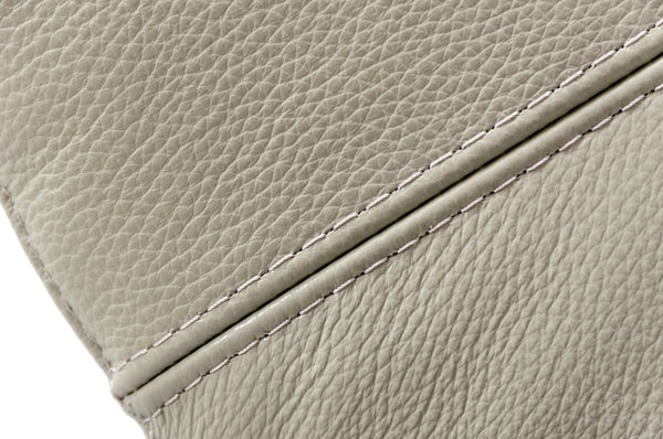 Divani Casa Shoden Modern Light Grey Leather Chair Model VGEV1858-CH