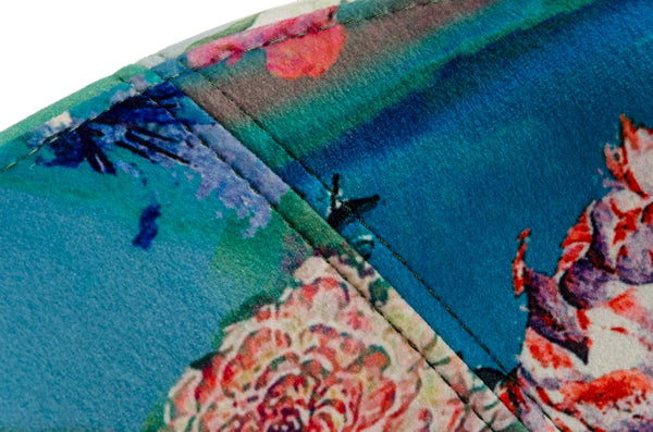 Modrest Roxann Contemporary Floral Velvet Dining Chair Model VGEUMC-9292CH-A