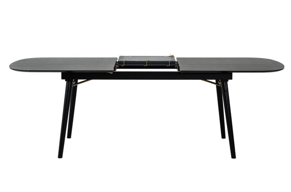 Modrest Addax Modern Black Extendable Dining Table Model VGMAMIT-8109