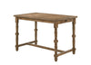 ACME Farsiris Weathered Oak Counter Height Table Model 77175