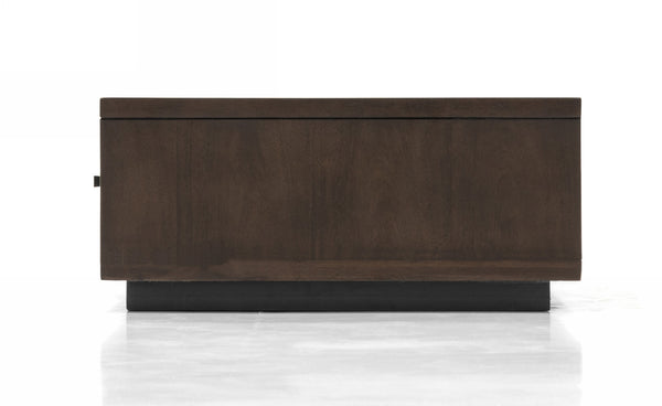 Fantasia Contemporary Dark Walnut Nightstand