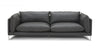 Divani Casa Harvest Modern Grey Full Leather Sofa Set Model VGKKKF2627-L2925-SET