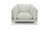 Divani Casa Harvest Modern White Full Leather Sofa Set Model VGKKKF2627-L2927-SET